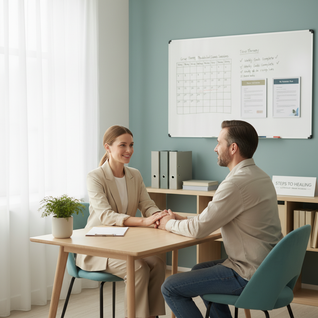 structured alcohol rehab program