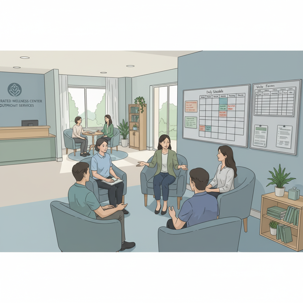 structured mental health treatment program